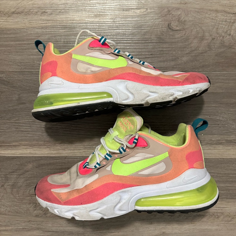 Nike Air 7C React Sneakers Shoes Womens 8 Multicolor